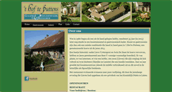 Desktop Screenshot of hofteputtens.be